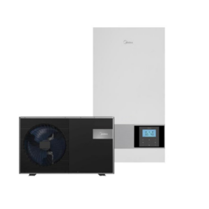 Pompa de caldura aer-apa split, Midea 8 kW, incalzire/racire/acm, monofazata