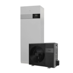 Pompa de caldura aer-apa split, Midea 12 kW, hidrotank 240L, incalzire/racire ,trifazata, EH3