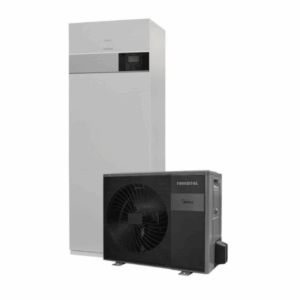 Pompa de caldura aer-apa split, Midea 12 kW, hidrotank 240L, incalzire/racire ,trifazata, EH3